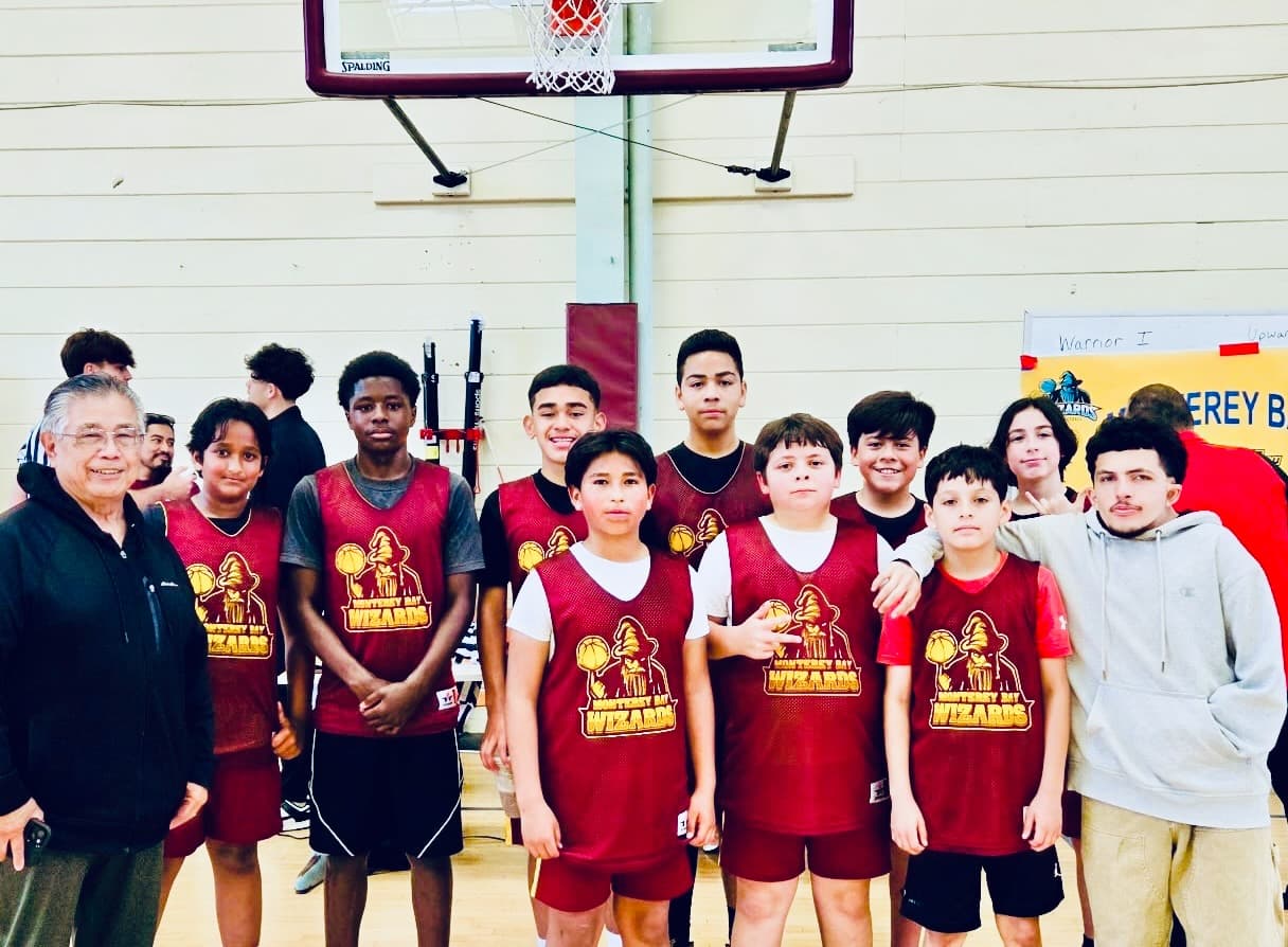 Wizards players proudly wearing team gear